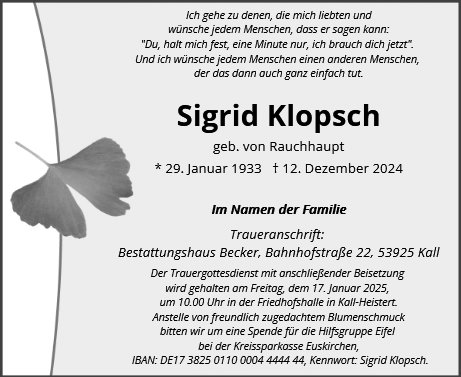 Sigrid Klopsch