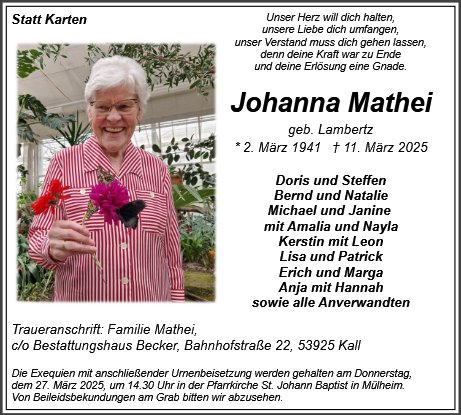 Johanna Mathei