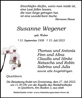 Susanne Wegener