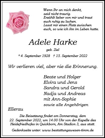 Adele Harke
