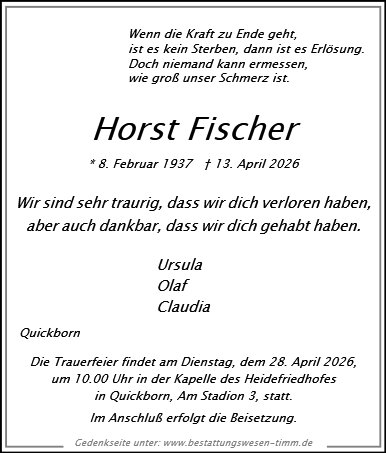 Horst Fischer