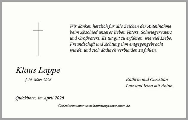 Klaus Lappe