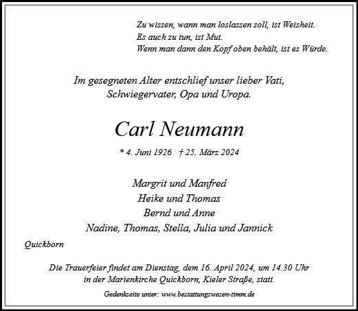 Carl Neumann