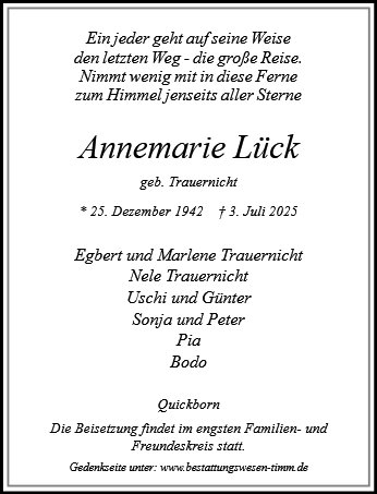 Annemarie Lück