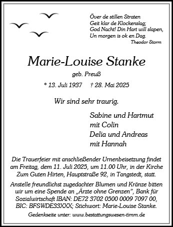 Marie-Louise Stanke