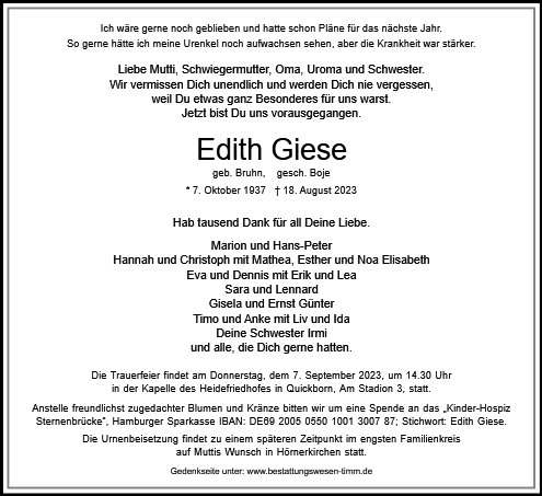 Edith Giese
