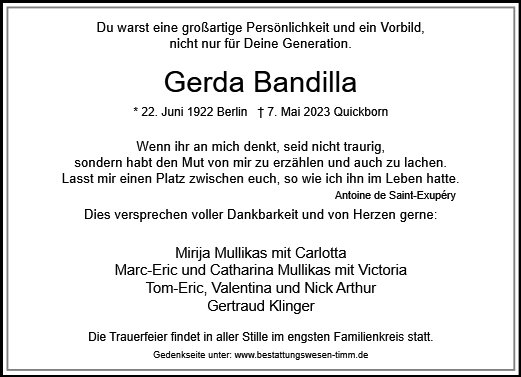 Gerda Bandilla
