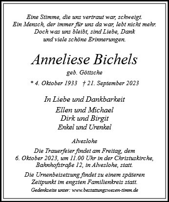 Anneliese Bichels