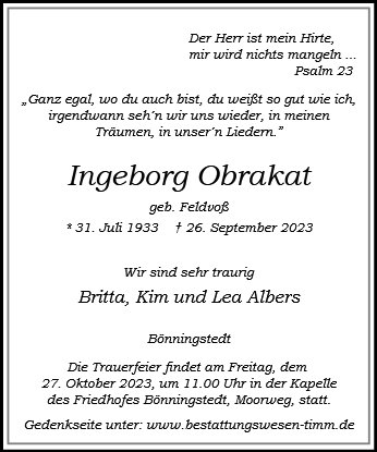 Ingeborg Obrakat