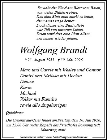 Wolfgang Brandt