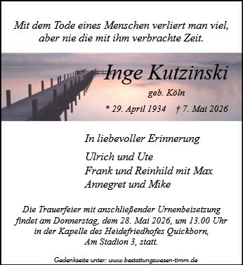 Inge Kutzinski