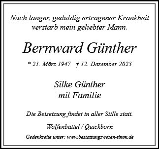 Bernward Günther