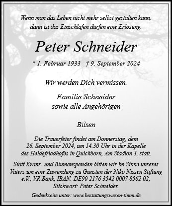 Peter Schneider