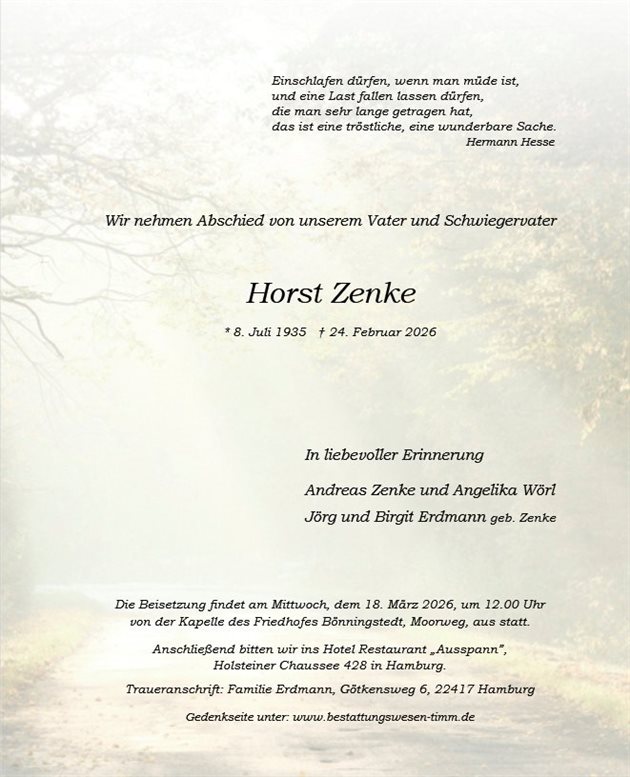 Horst Zenke