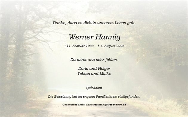 Werner Hannig