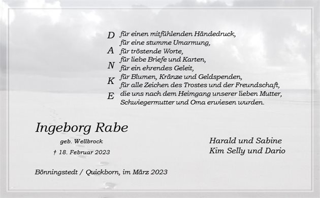 Ingeborg Rabe