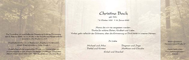 Christine Bock