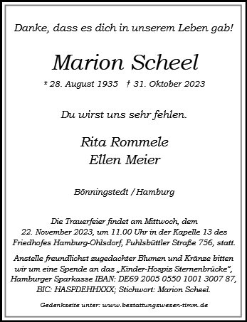 Marion Scheel