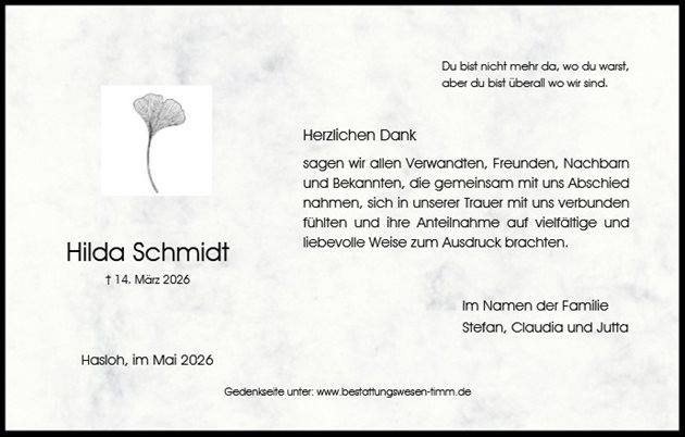 Hilda Schmidt