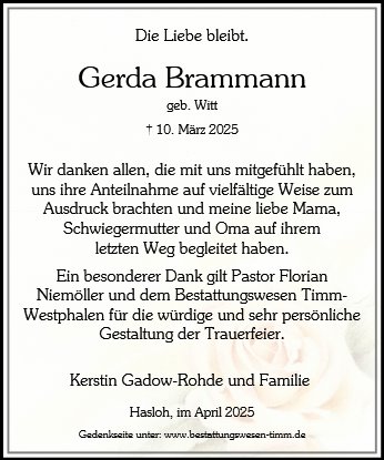 Gerda Brammann