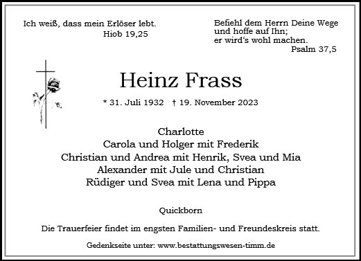 Heinz Frass