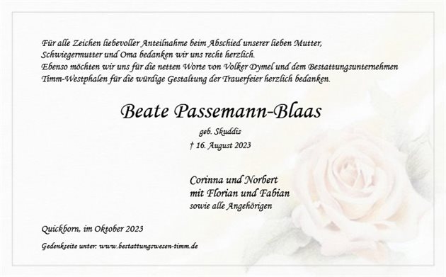 Beate Passemann-Blaas