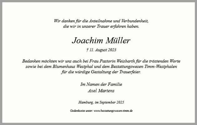 Joachim Müller