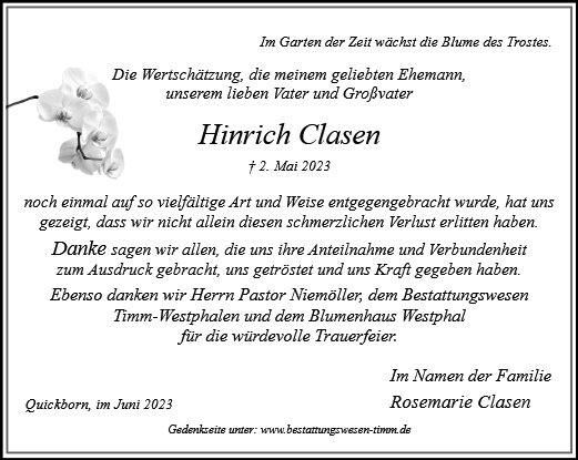Hinrich Clasen