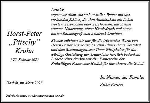 Horst-Peter Krohn