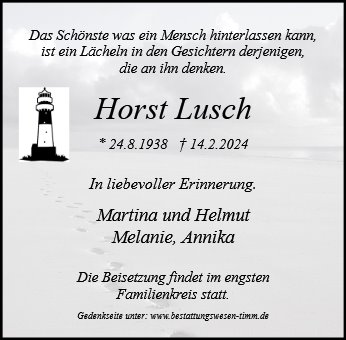 Horst Lusch