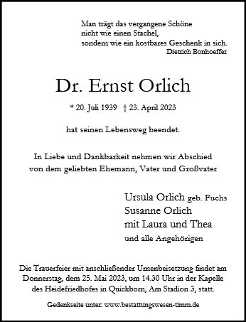Ernst Orlich