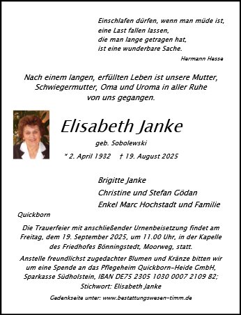 Elisabeth Janke