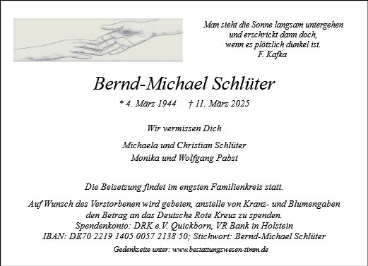 Bernd-Michael Schlüter