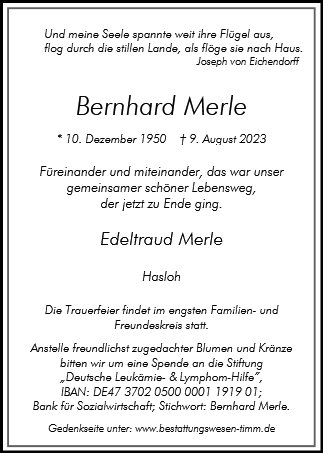 Bernhard Merle