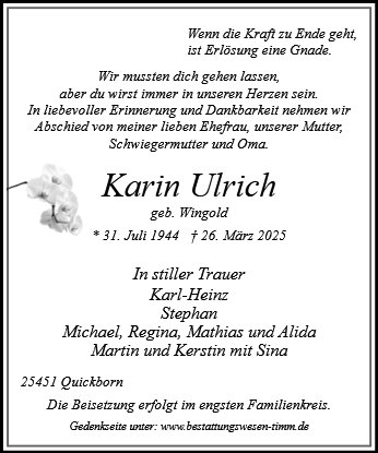 Karin Ulrich