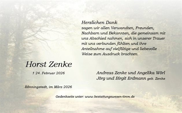 Horst Zenke