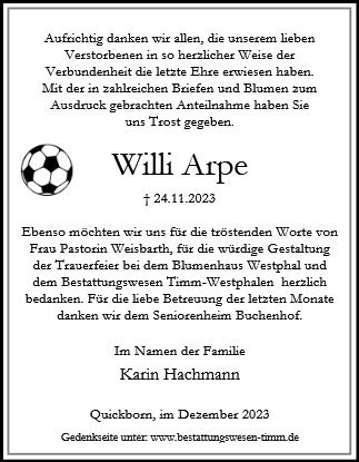 Willi Arpe
