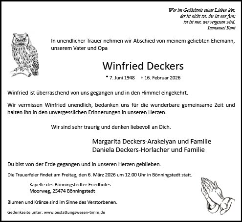 Winfried Deckers