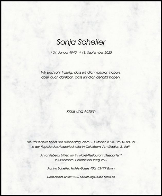 Sonja Scheiler