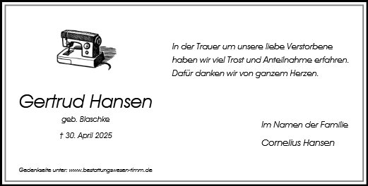 Gertrud Hansen