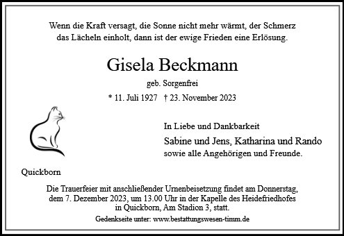 Gisela Beckmann