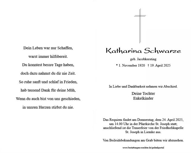 Katharina Schwarze