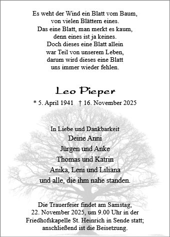 Leo Pieper