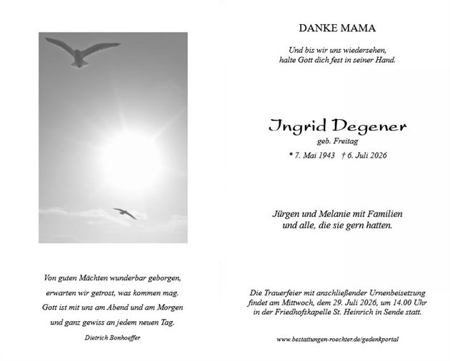 Ingrid Degener