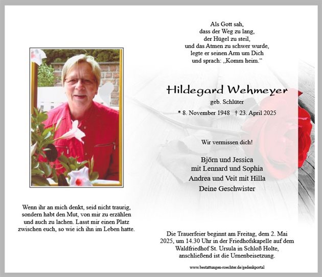 Hildegard Wehmeyer