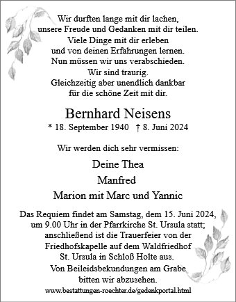 Bernhard Neisens
