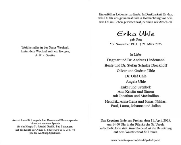 Erika Uhle