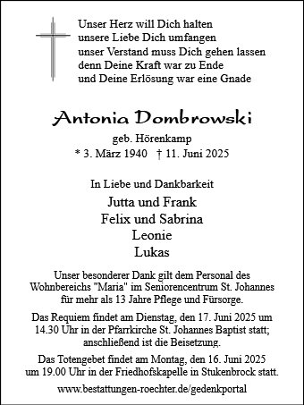 Antonia Dombrowski