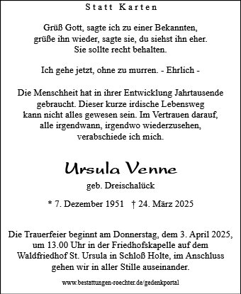 Ursula Venne