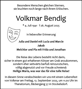 Volkmar Bendig